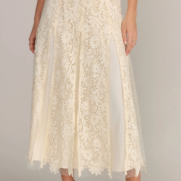 Just Me Crochet Mesh Skirt - Brands We Love - Picture 1 of 5